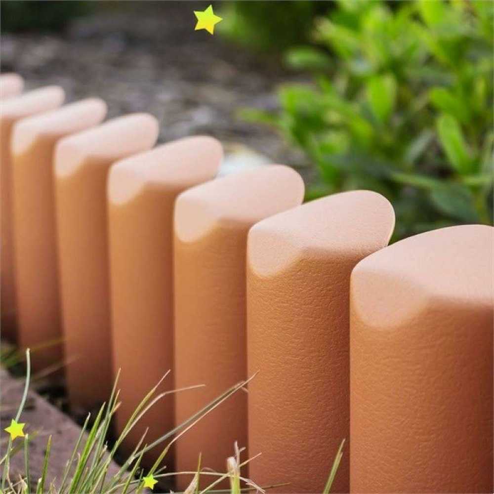 Prosperplast Palisade Garden Border 2500 x 228/130mm raudona (IPBO-R222)