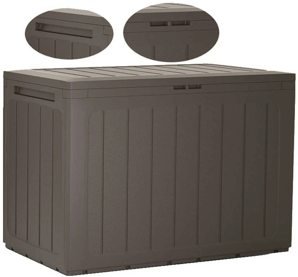 Prosperplast BoardeBox sodo dėžė 190 l, Ruda