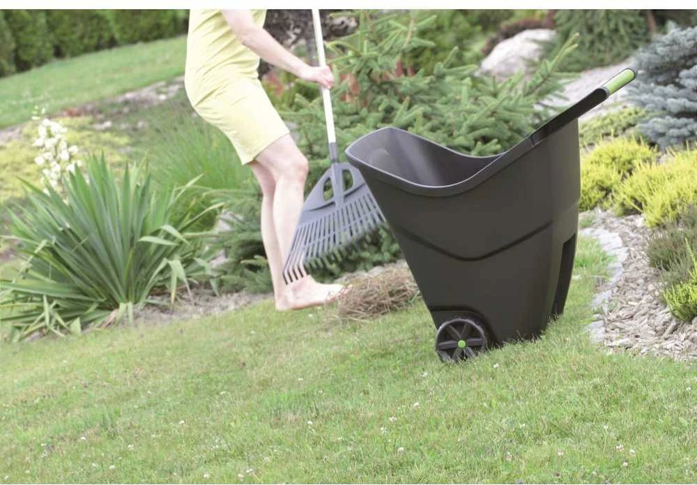 Prosperplast Plastikinis sodo vežimėlis Load&Go II, žalios spalvos