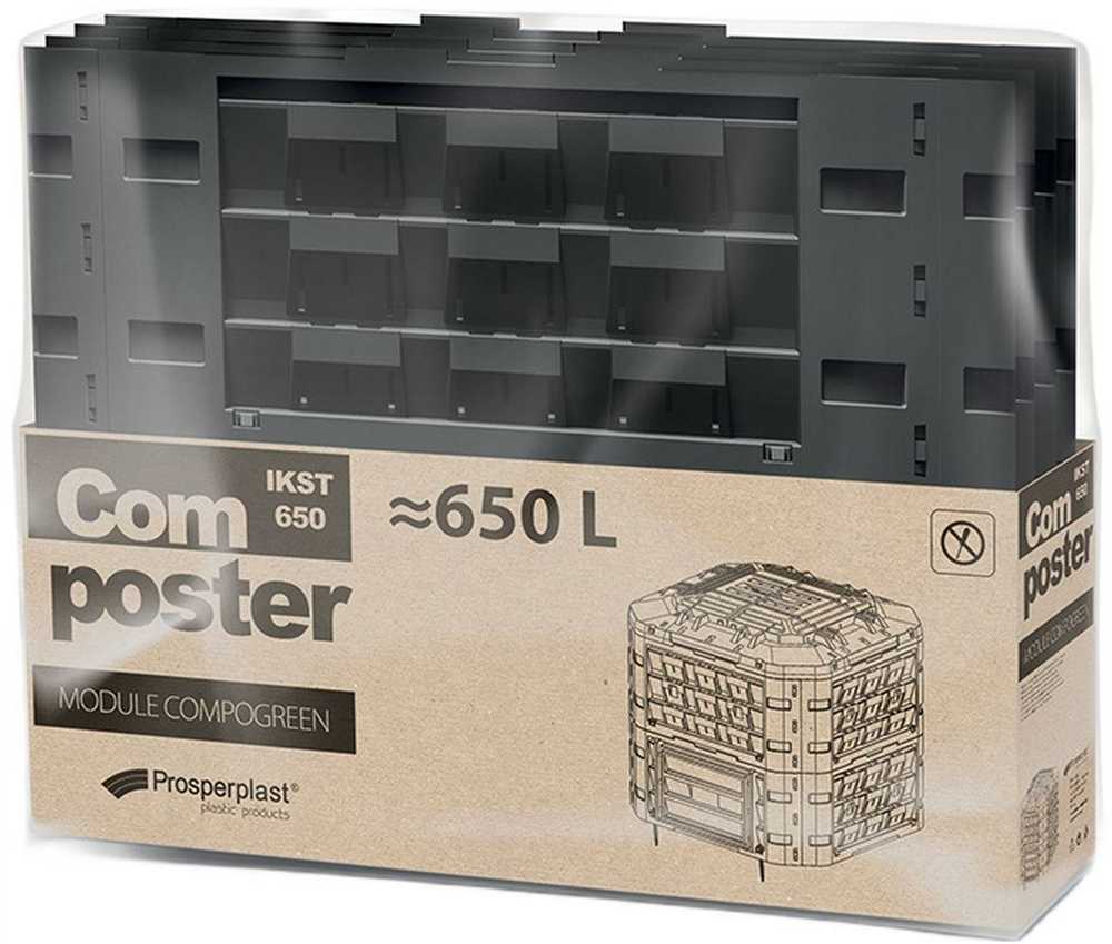 Prosperplast Sodo kompostinė Compogreen Vario 650L