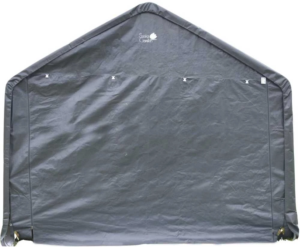 Saska Garden Sodo paviljonas su pilku garažu 3,5x3,5m