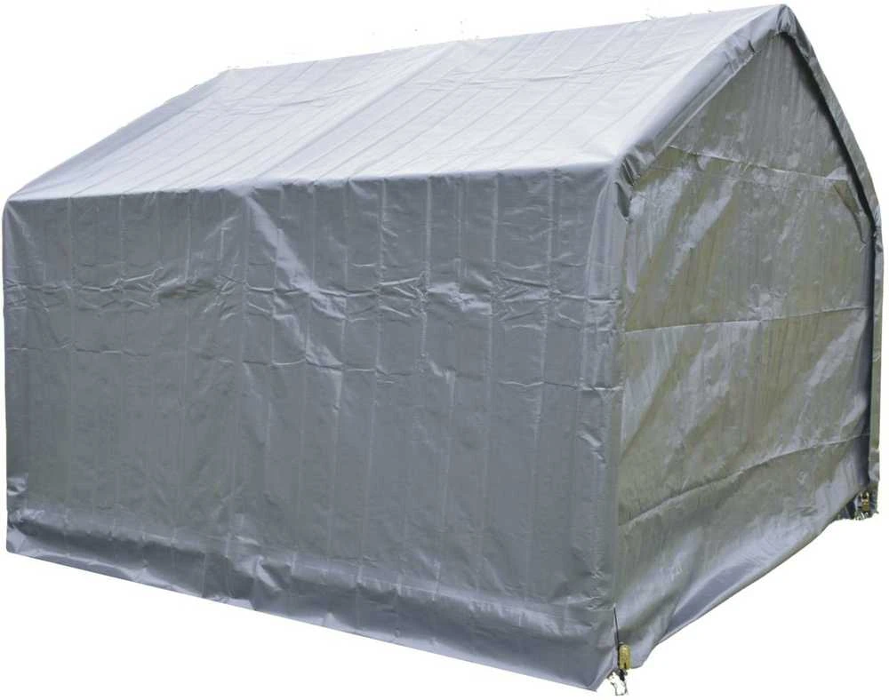Saska Garden Sodo paviljonas su pilku garažu 3,5x3,5m