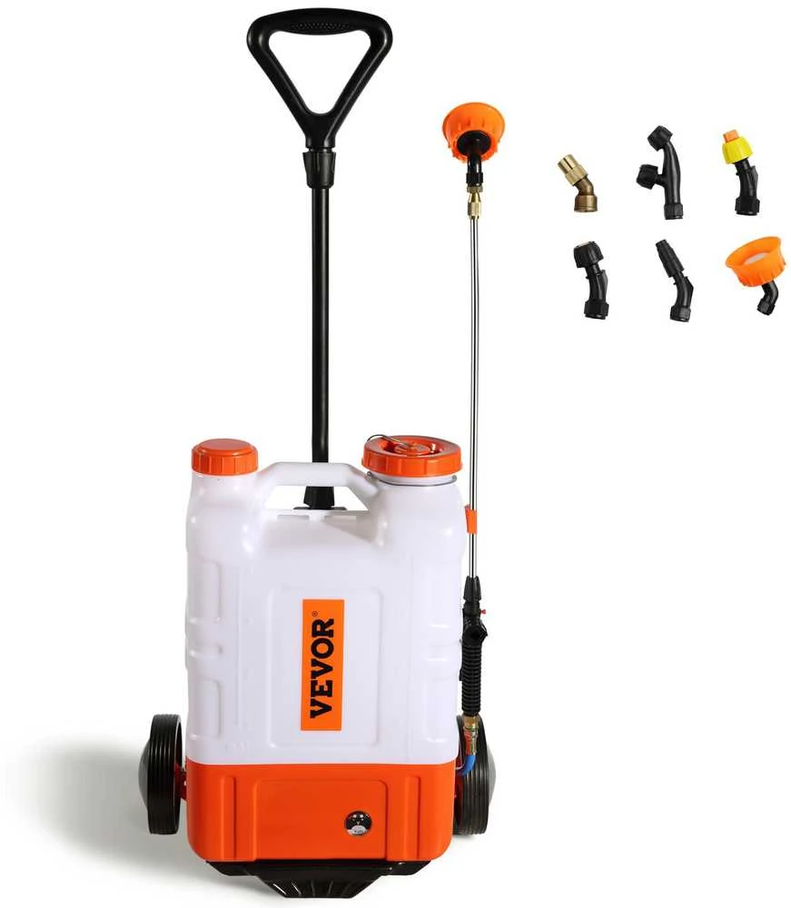 Vevor Sodo purkštuvas su nugara, 15 L, 094 PSI