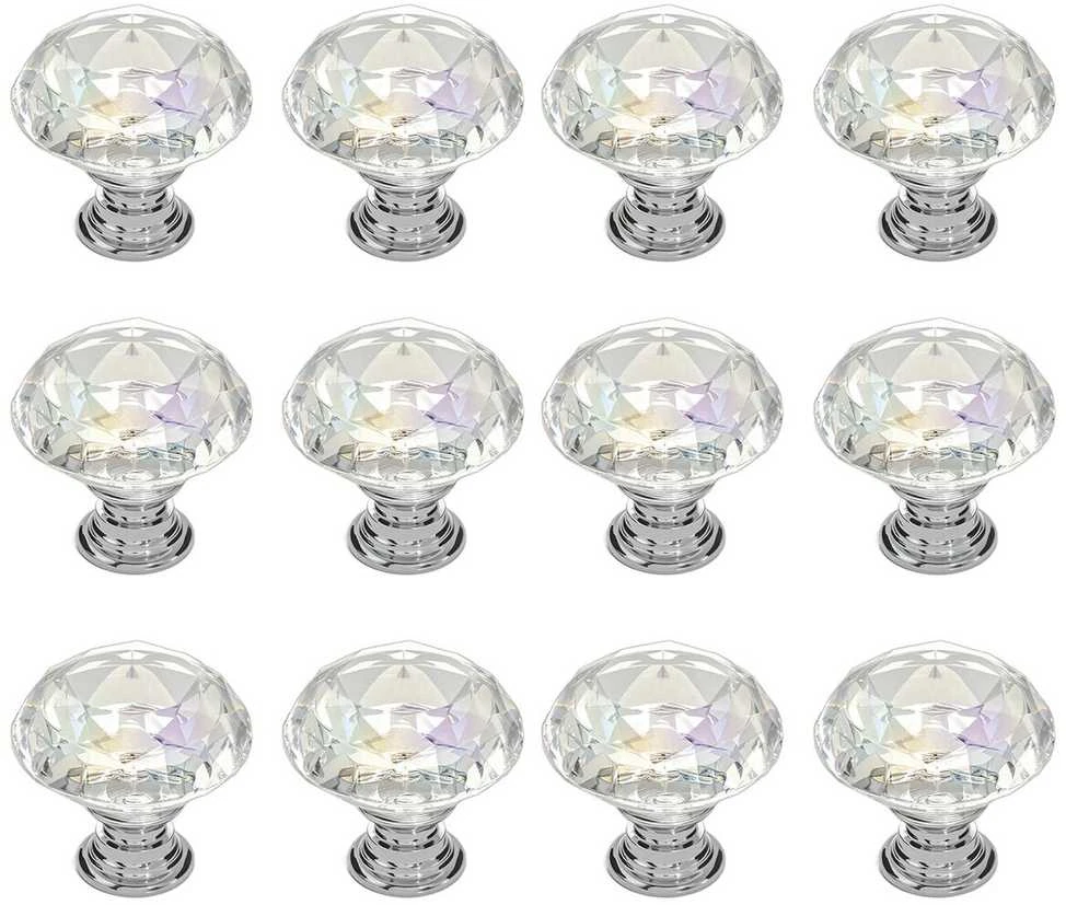 VEVOR Spintelės rankenėlės, 31 mm, 12 vnt.