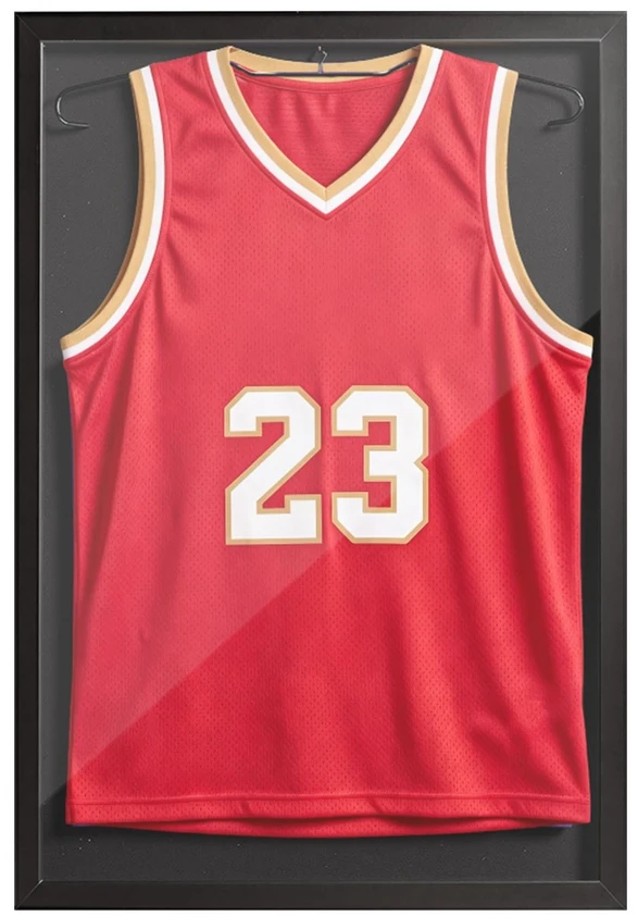 Sportinių marškinėlių rėmas-vitrina VEVOR ZSK-315-W, 80 x 60 cm