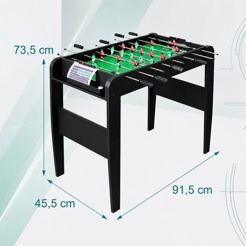 Stalo futbolas + 3 kamuoliukai