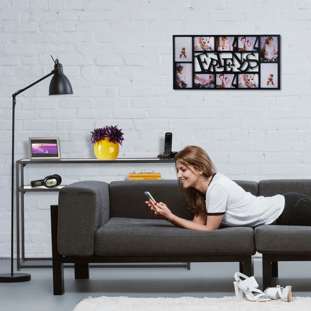 Relaxdays Stiklinis konsolinis staliukas
