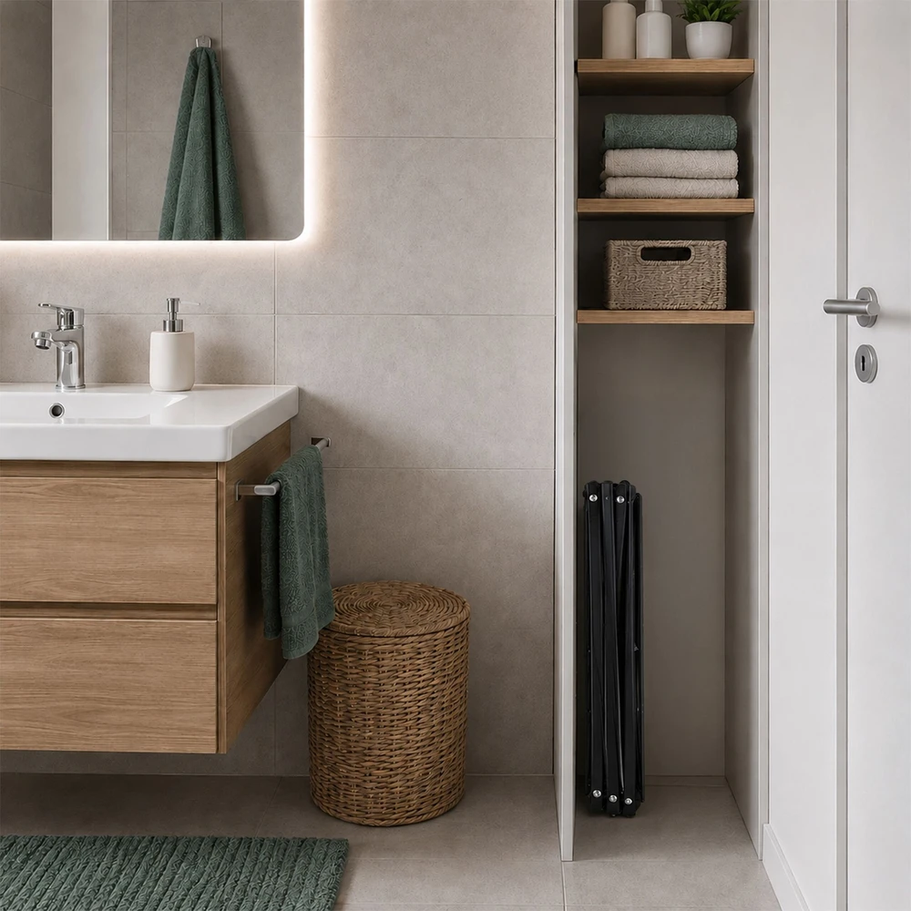 Relaxdays Sulankstoma 3 lygių drabužių džiovyklė