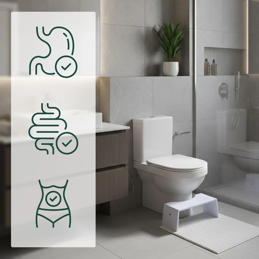 Relaxdays Sulankstoma bambukinė tualeto kėdutė