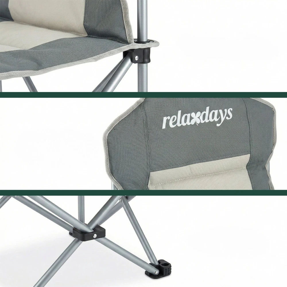 Relaxdays Sulankstoma kempingo kėdė