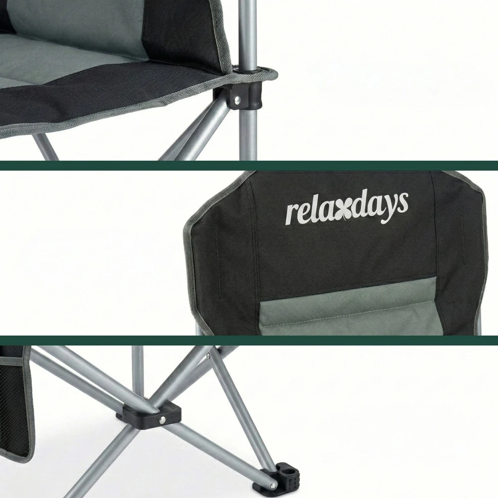 Relaxdays Sulankstoma kempingo kėdė