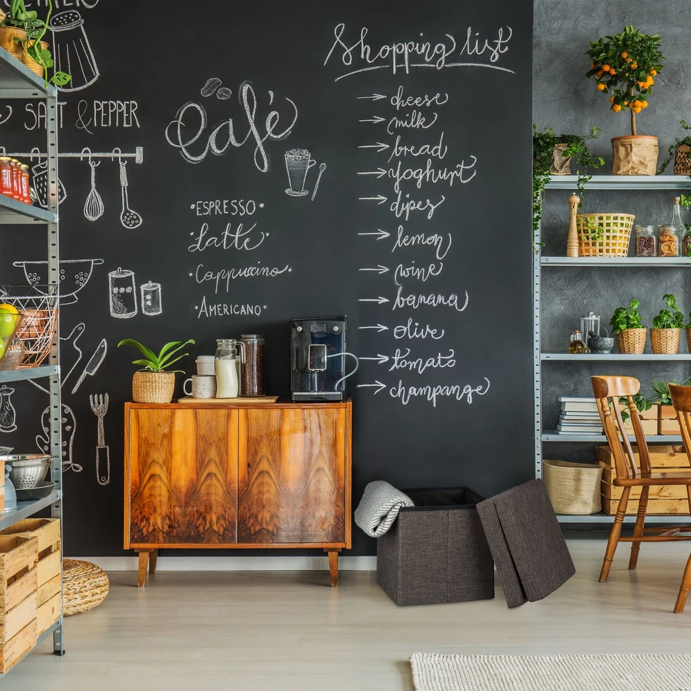 Relaxdays Sulankstomas daiktadėžės pufas su atlošu