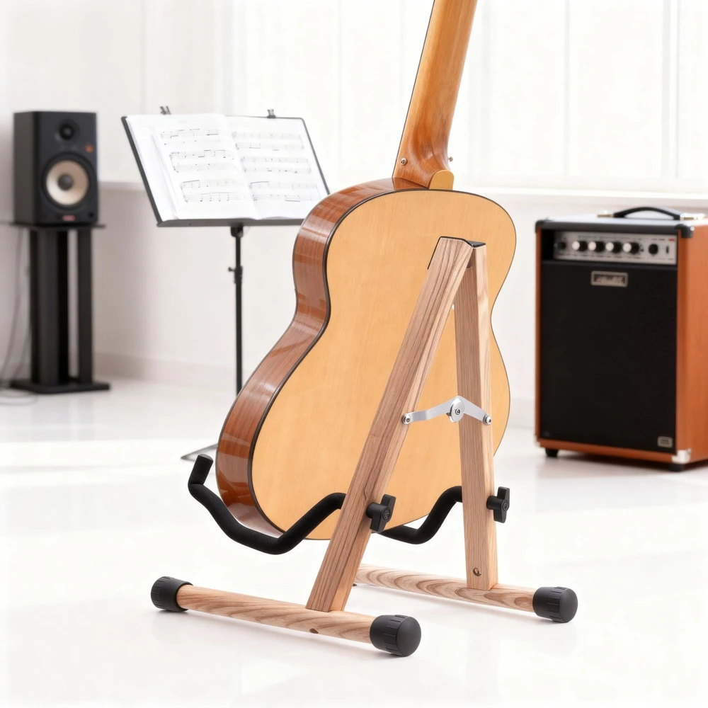 Relaxdays Sulankstomas gitaros stovas
