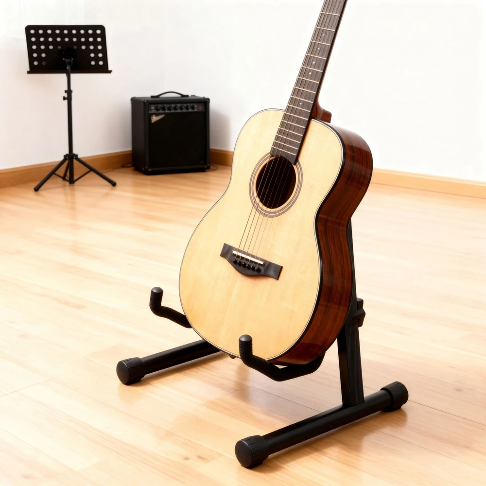 Relaxdays Sulankstomas gitaros stovas