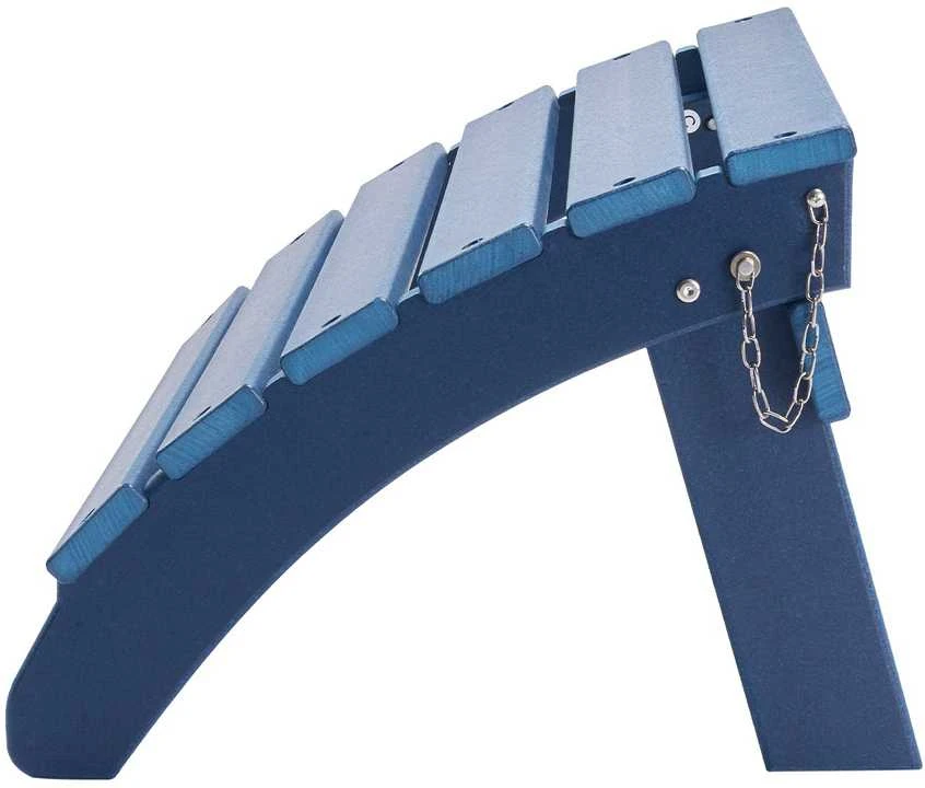 Vevor Sulankstomas mėlynas adirondako pakojis 47 cm x 48 cm x 35 cm