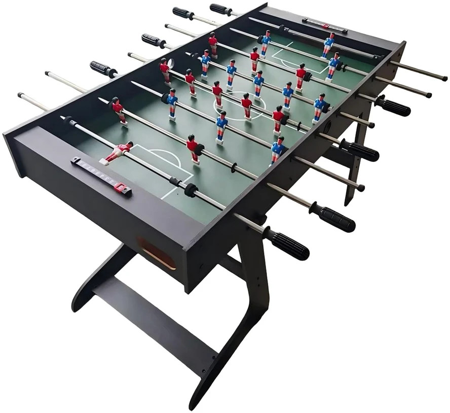 Relaxdays Sulankstomas stalo futbolo stalas