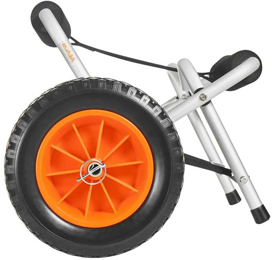 VEVOR Sulankstomas vežimėlis baidarėms 113 kg