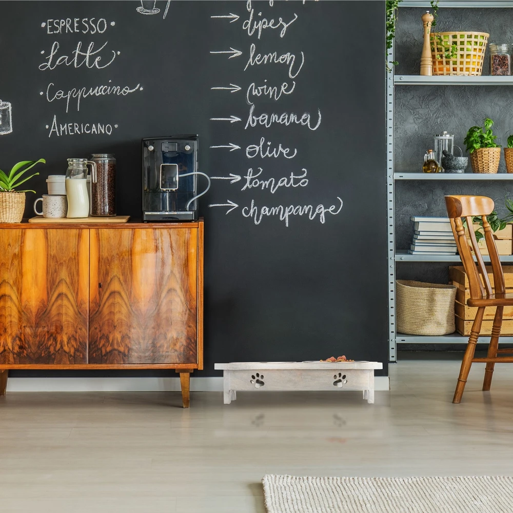 Relaxdays Šunų dubenėliai kaulo formos stove