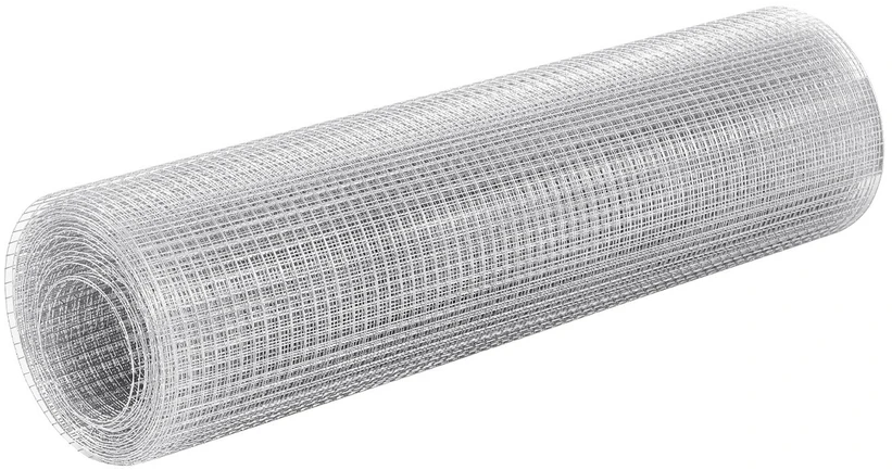 VEVOR Suvirintas metalinis tinklas 0,4 x 6 m