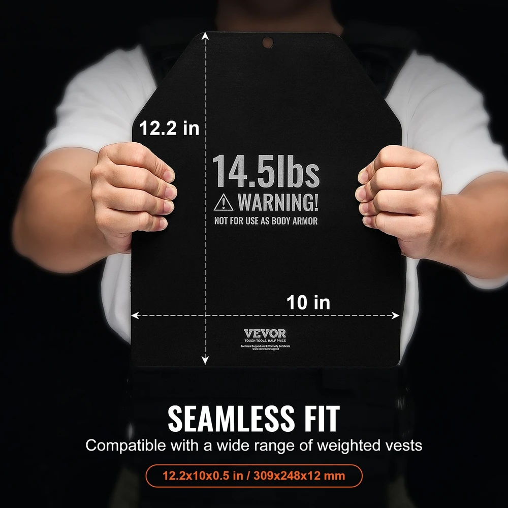 VEVOR Svorinės liemenės plokštės, 6,6kg pora