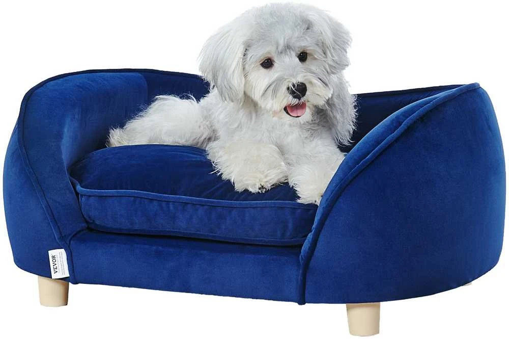 VEVOR Tamsiai mėlyna augintinio sofa, 37 kg svoris
