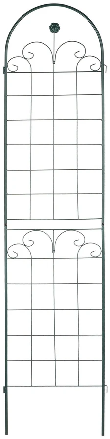 Relaxdays Tamsiai žalių grotelių rinkinys iš 2 vnt. 220 cm