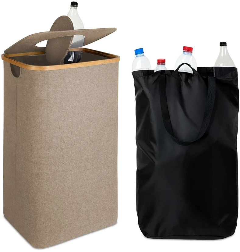 Relaxdays Taros butelių surinktuvas 100L
