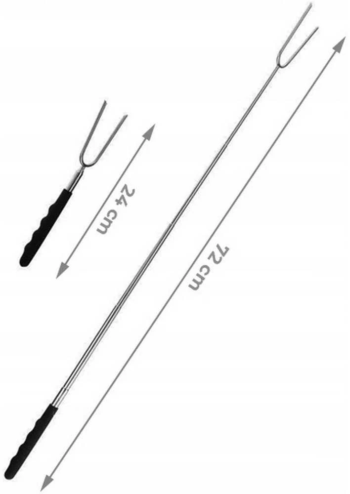 Bbq Line Teleskopinės laužo lazdelės plienas 24 cm