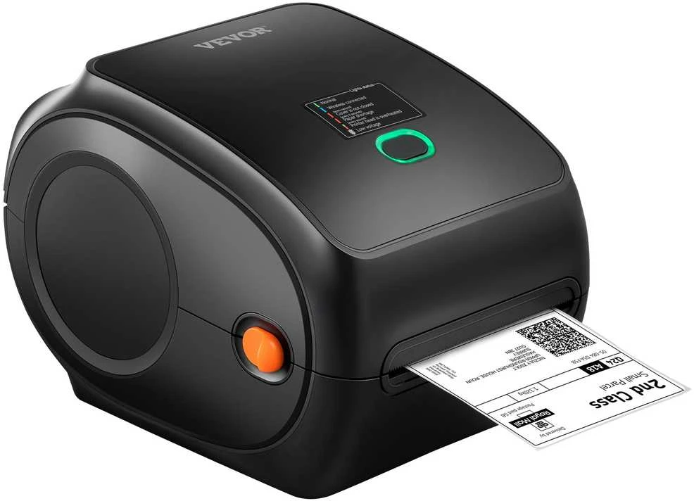 Vevor Terminis etikečių spausdintuvas 4x6 USB/Bluetooth