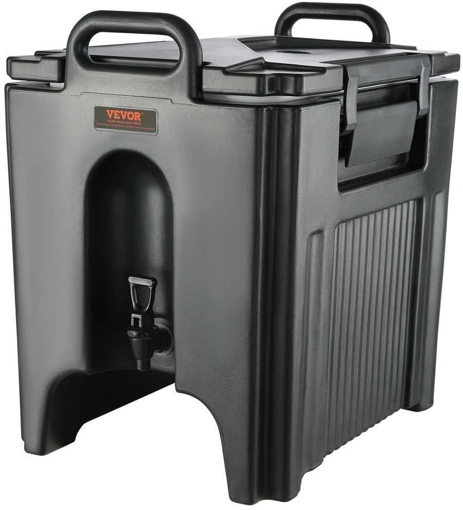 VEVOR Terminis gėrimų dozatorius, 37,6 L