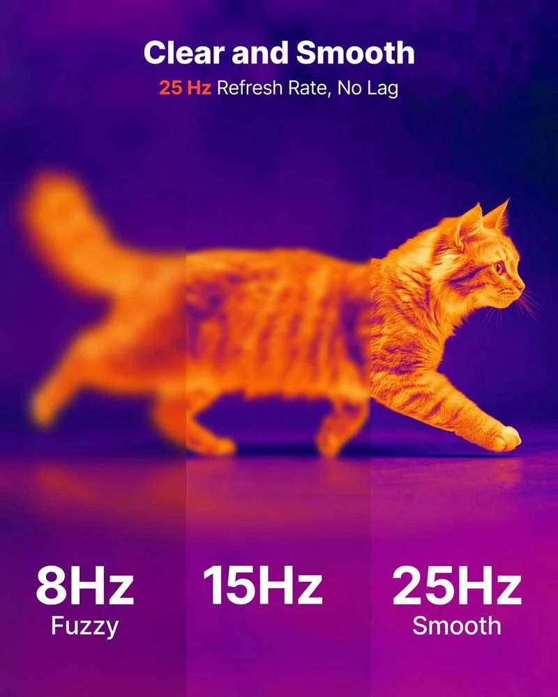 VEVOR Termovizinė kamera Android ir iOS