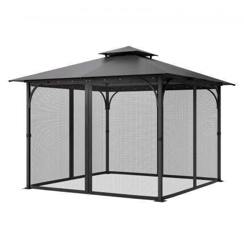 Vevor Tinklinė apsauga 10x10x6.5 ft pavėsinėms, modelis - 133294, žema ...