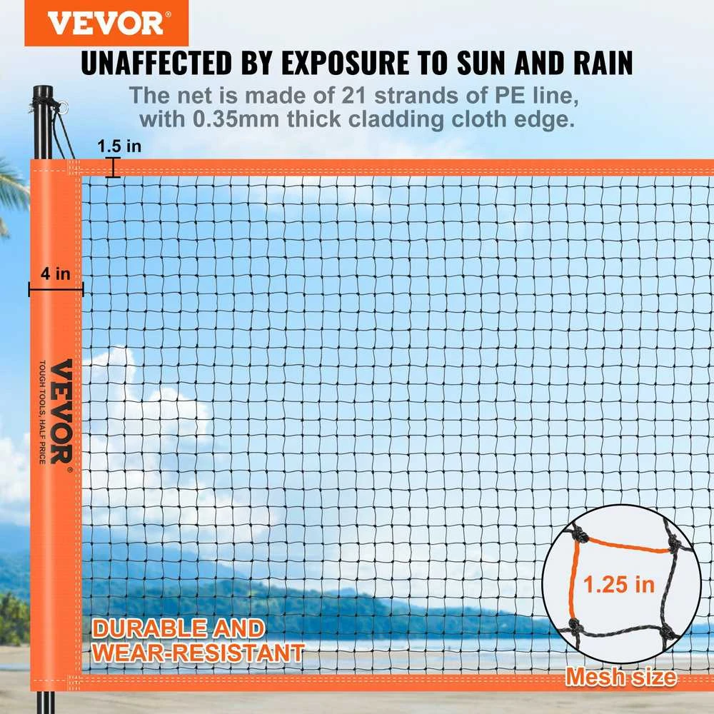 VEVOR Tinklinio ir badmintono rinkinys