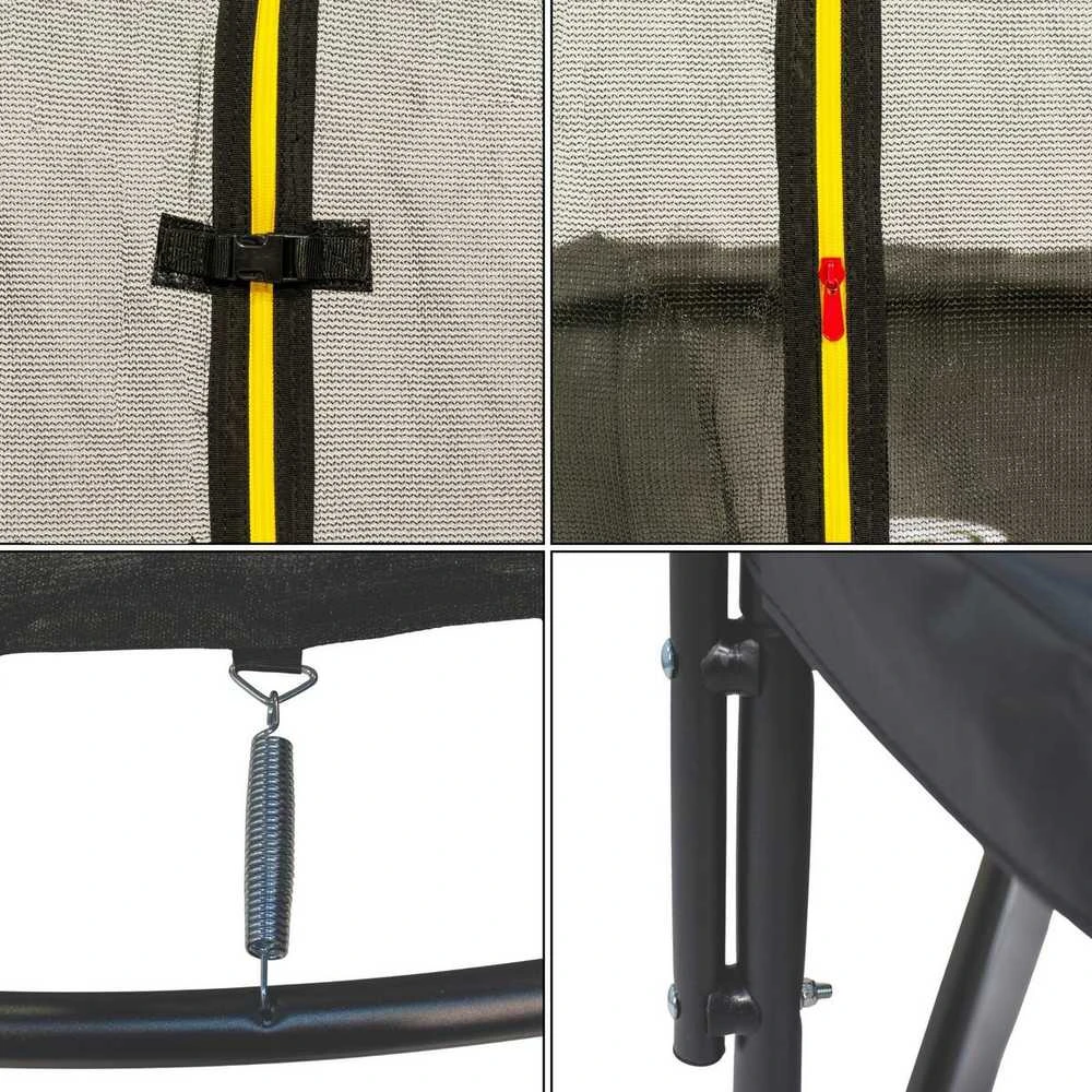 Enero Trampolina su tinklu viduje 244 cm