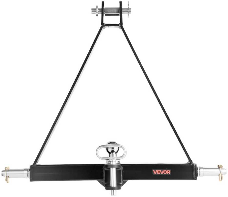 VEVOR Trijų taškų 5 cm prikabinimo adapteris 2721 kg talpos