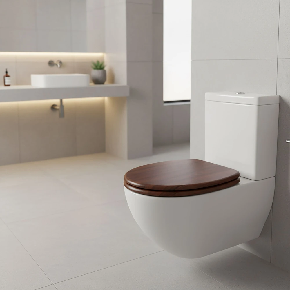 Relaxdays Tualeto dangtis su švelniu užsidarymu