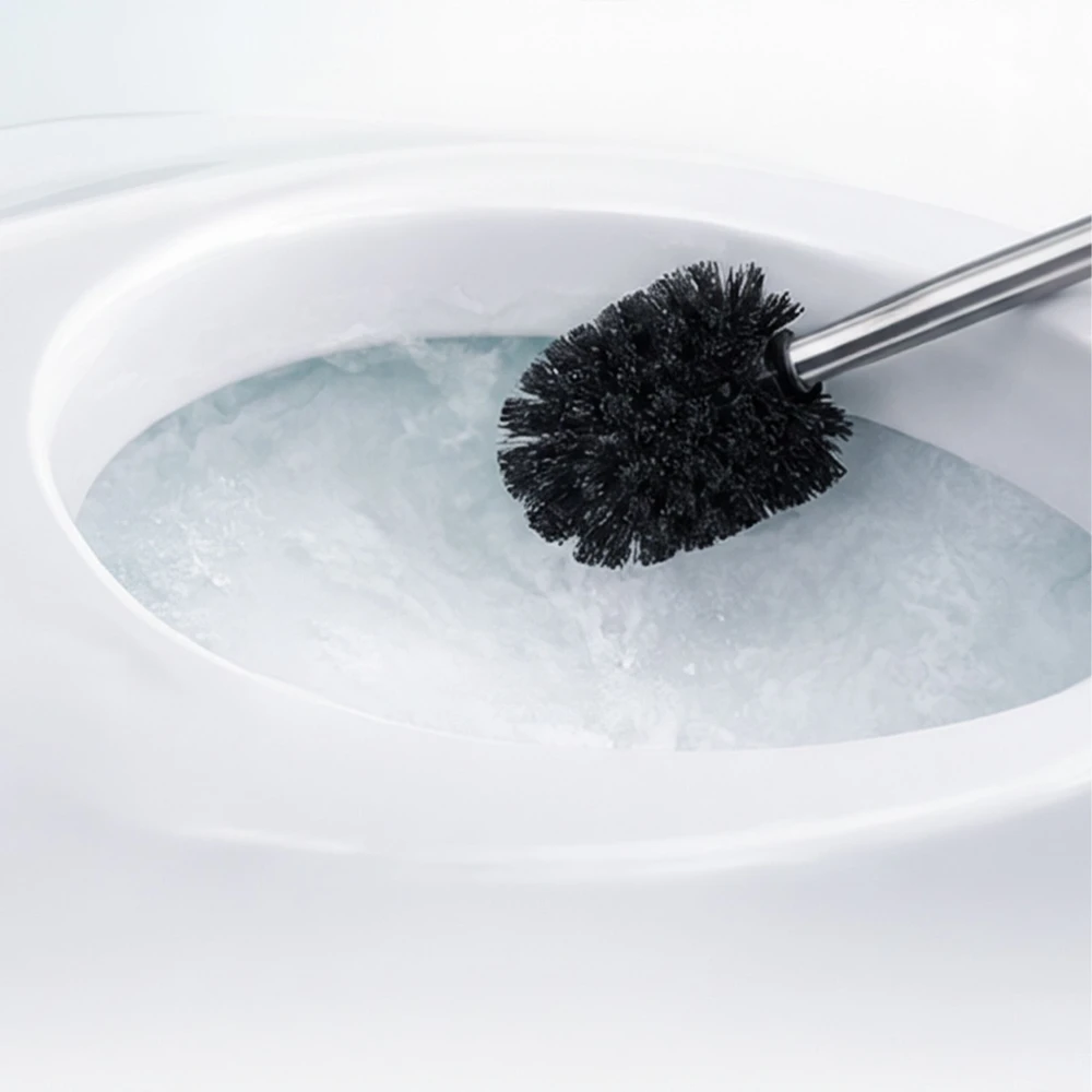 Relaxdays Tualeto šepetys + 5 atsarginės galvutės Ø8 cm