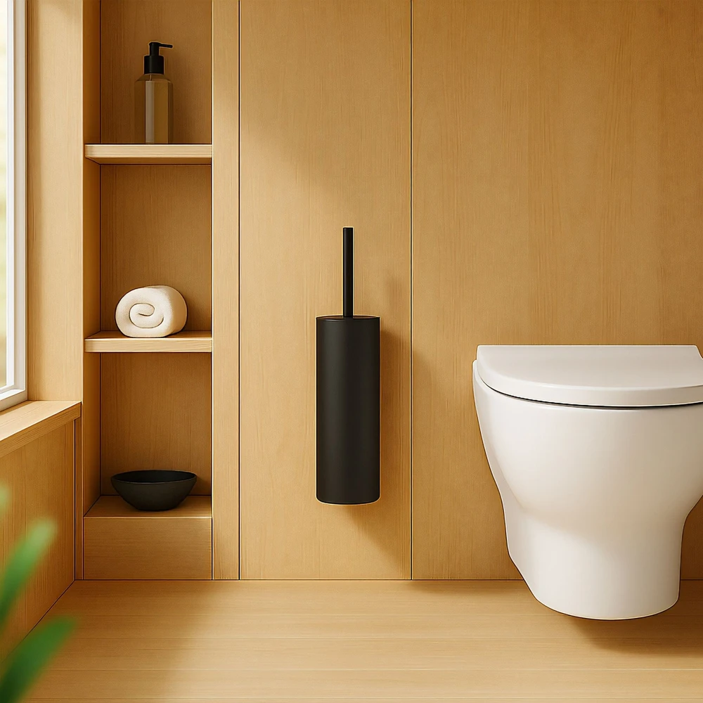 Relaxdays Tualeto šepetys su sieniniu laikikliu