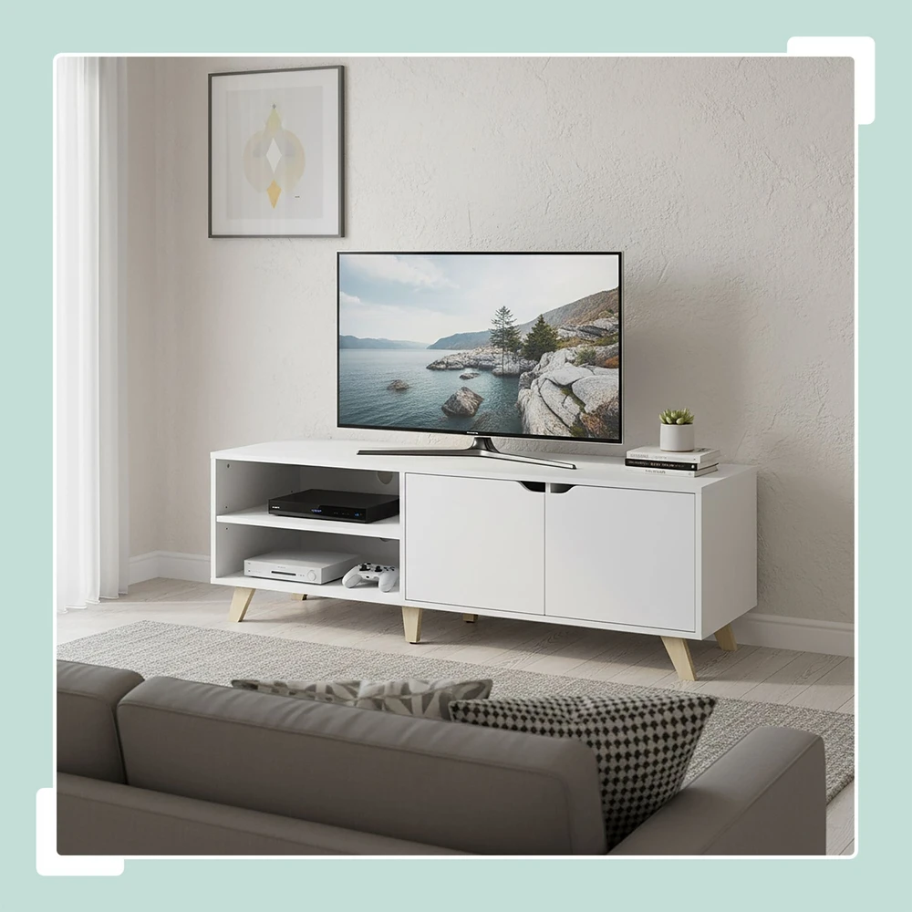 Relaxdays TV spintelė 6 skyreliai