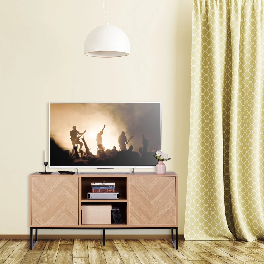 Relaxdays TV spintelė Retro dizainas