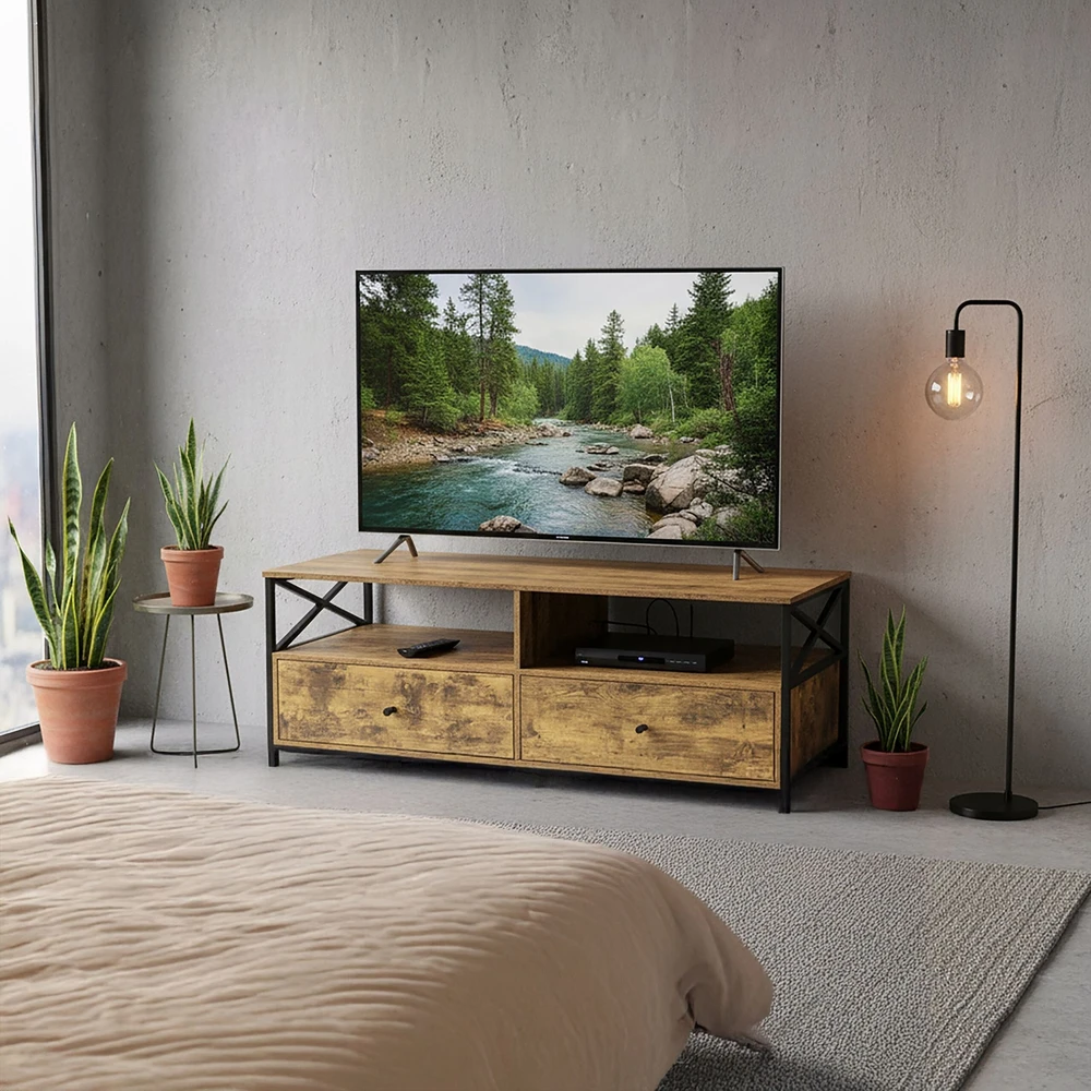 Relaxdays TV spintelė su stalčiais
