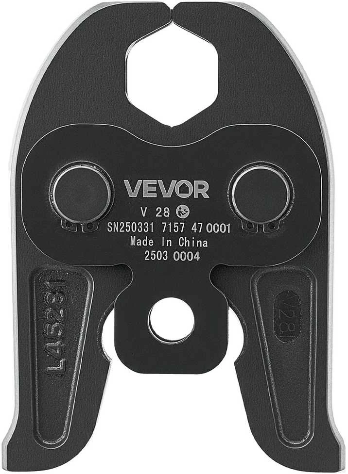 VEVOR V28 spaudimo žandikaulis nerūdijančiam plienui 28 mm
