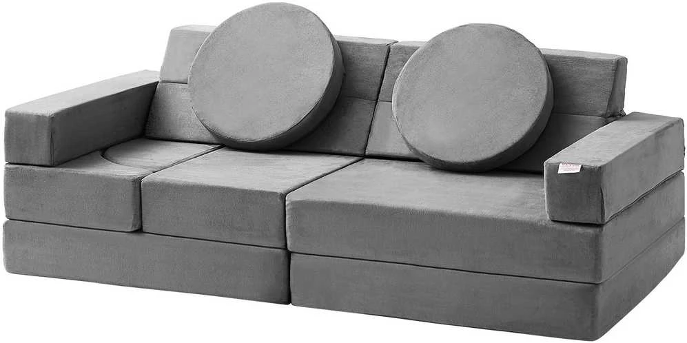 VEVOR Vaikiška modulinė sofa, 15 dalių