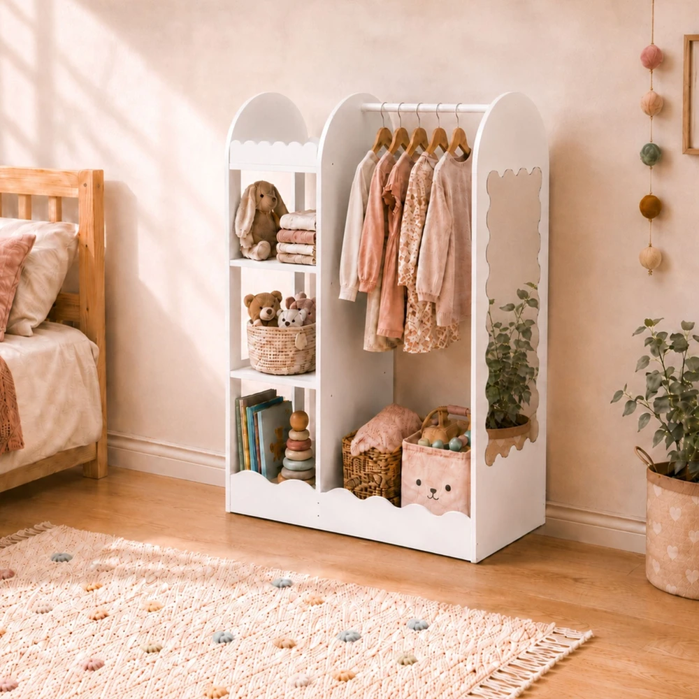 Relaxdays Vaikiška pakaba su veidrodžiu