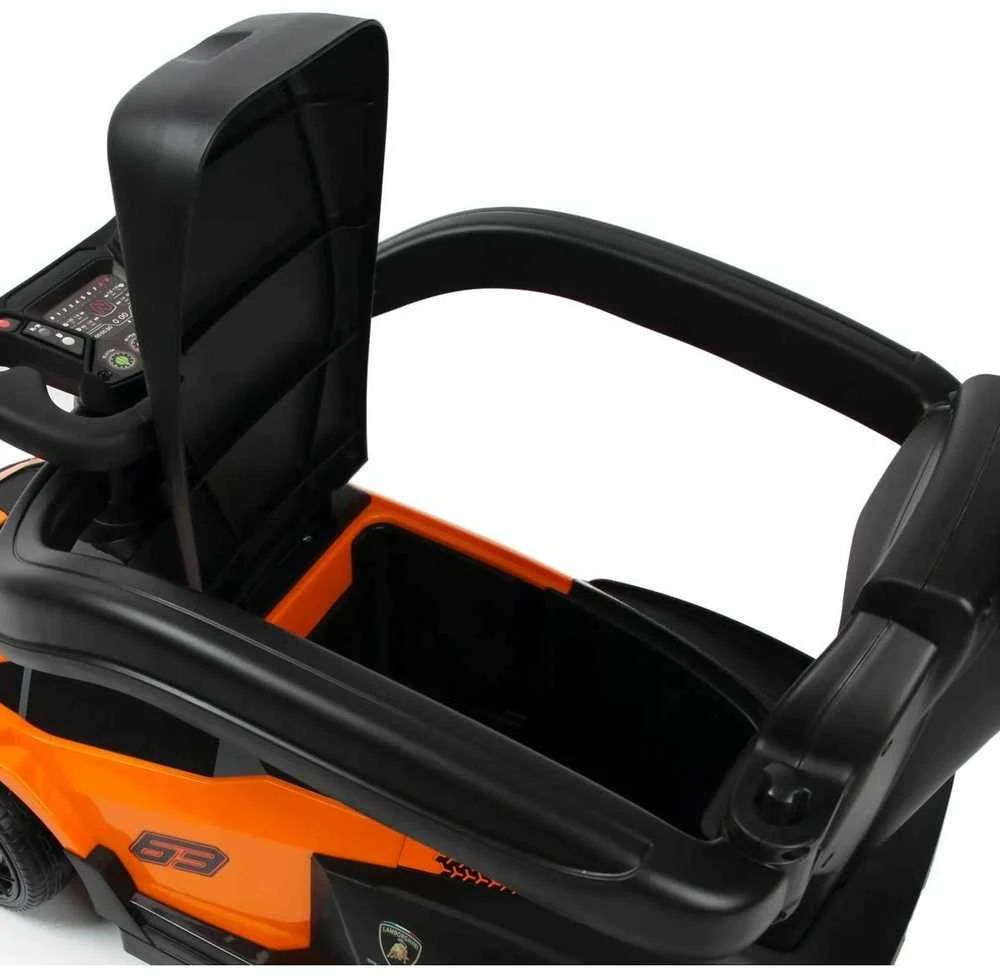 Enero vaikiška sportinė lamborghini stumdomas vežimėlis