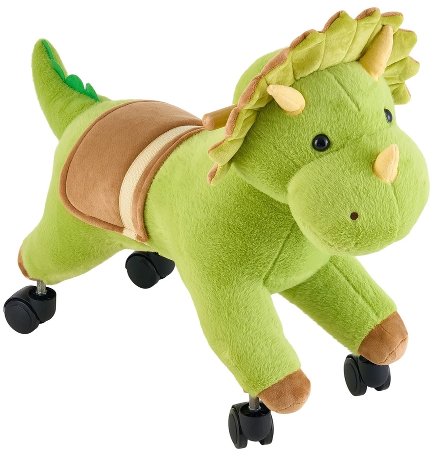 VEVOR Vaikiškas jojamas dinozauras su ratukais