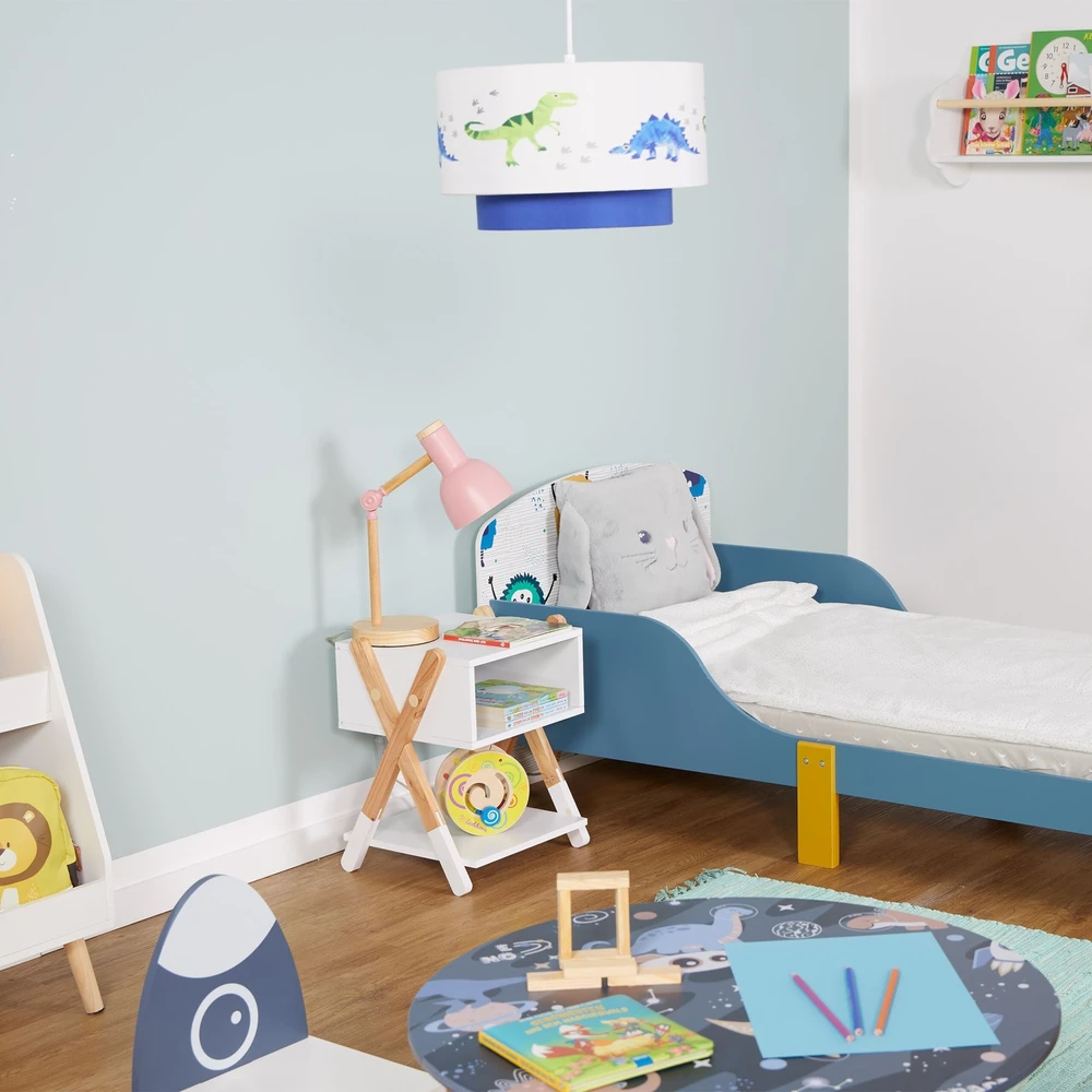 Relaxdays Vaikiškas naktinis staliukas su atvira lentyna