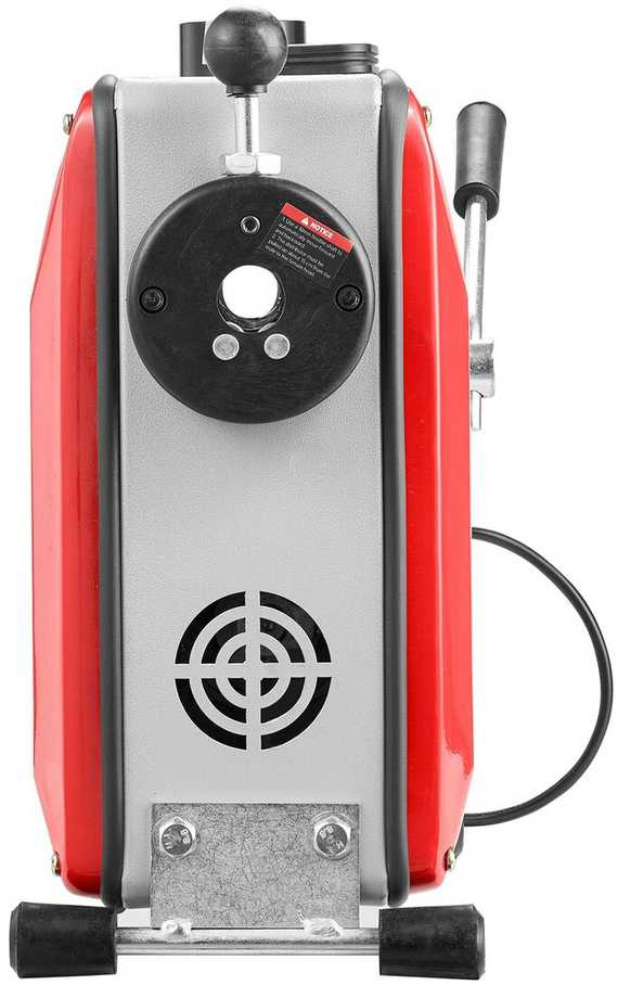 Vevor Vamzdžių valymo įranga, 850W su 11 pjovėjų