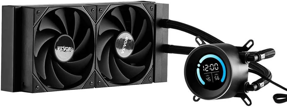 Vevor Vandens aušintuvas su 120 mm ventiliatoriais Intel AMD