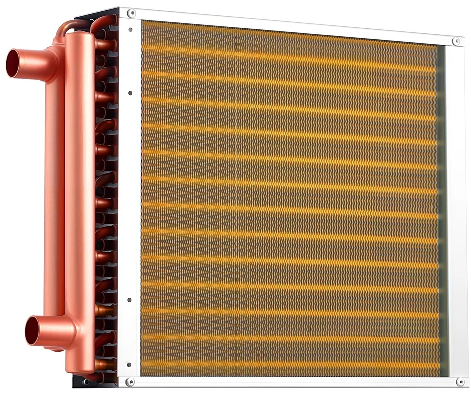 VEVOR Vandens ir oro šilumokaitis 356 x 356 mm